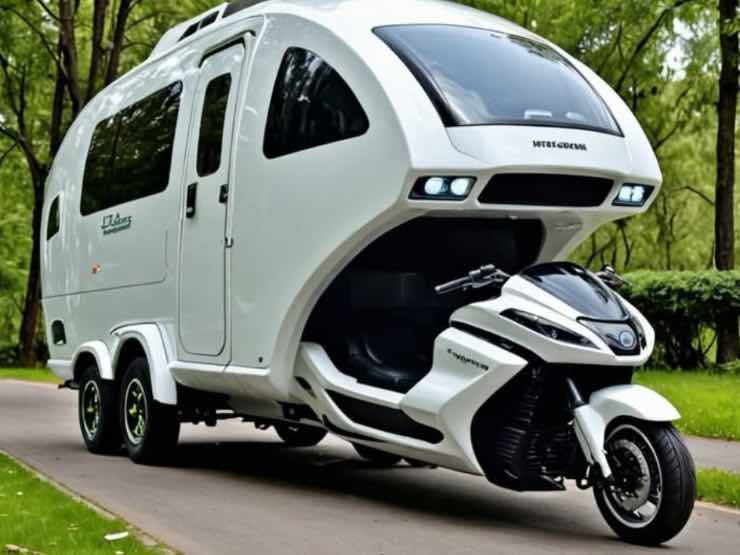 Moto camper foto 