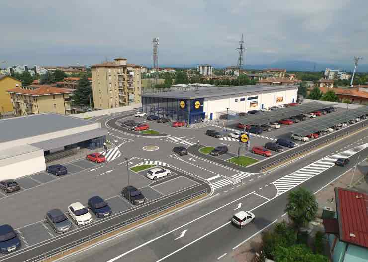 Multa Lidl parcheggi