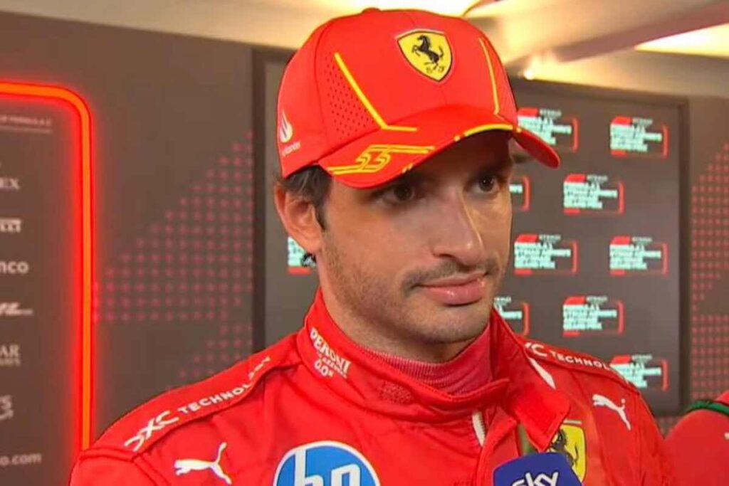 Sainz commuove tutti con il suo messaggio alla Ferrari