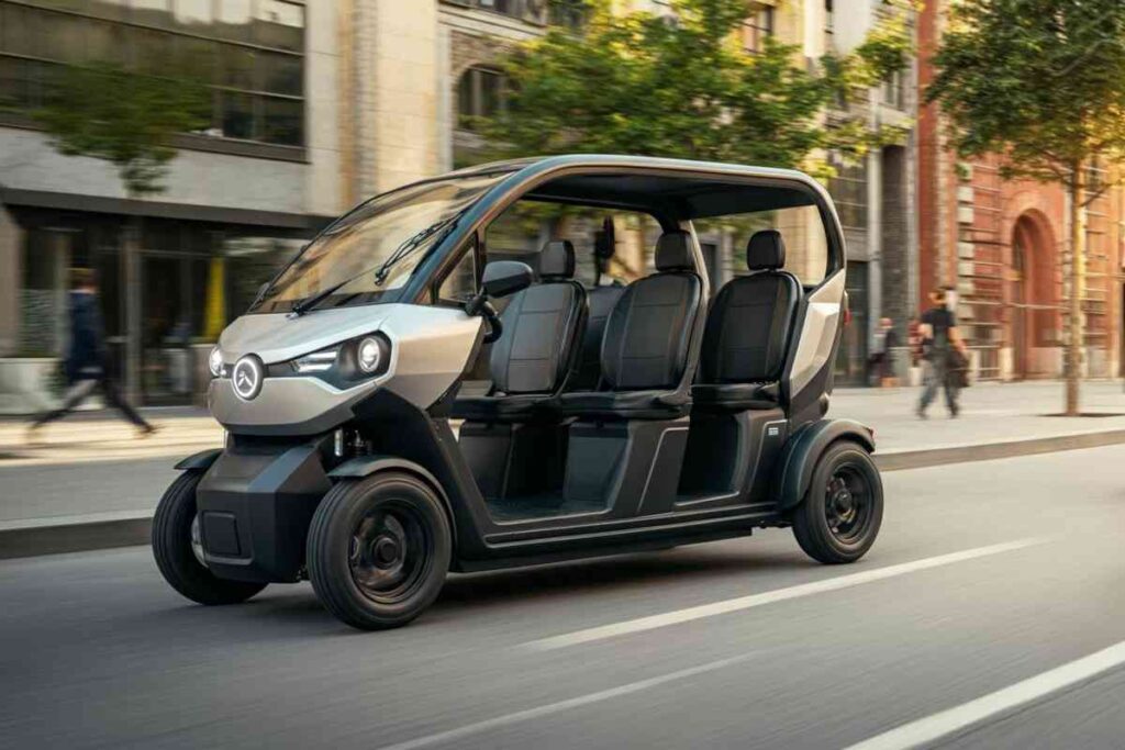 Desner W300 Family: il quadriciclo elettrico che rivoluziona il trasporto familiare