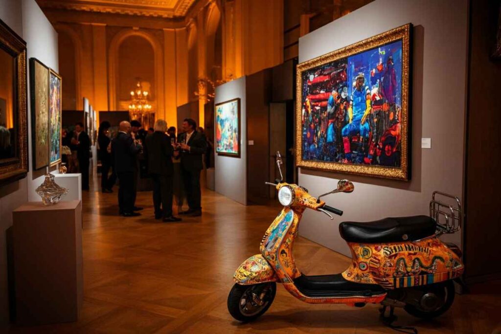 Vespa iconica all'asta: il mix perfetto di design e solidarietà firmato Armani